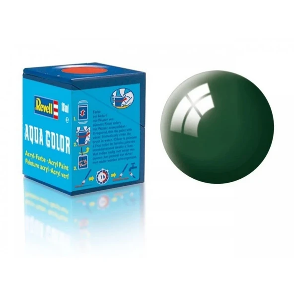 Aqua Color Sea Green - Gloss Boya- 18 ml ürün görseli 1