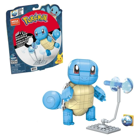 GYH00  Squirtle - Yap ve Oyna Figürler 199 parça +7 yaş ürün görseli 1