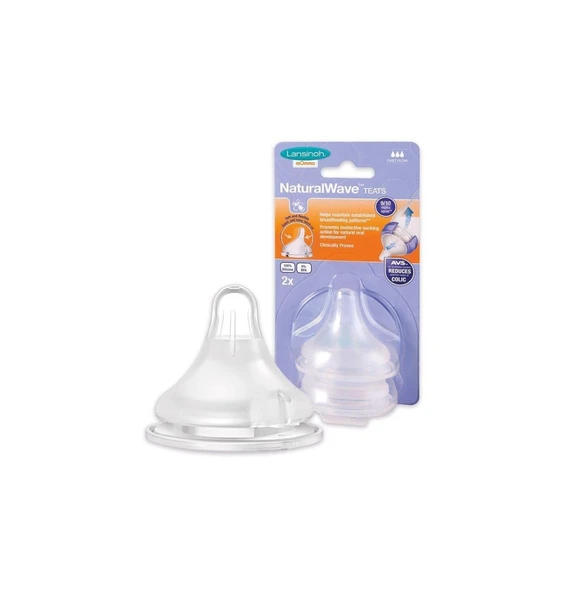 Natural Wave Biberon Emziği Orta Akış 2'Li - Resim 2