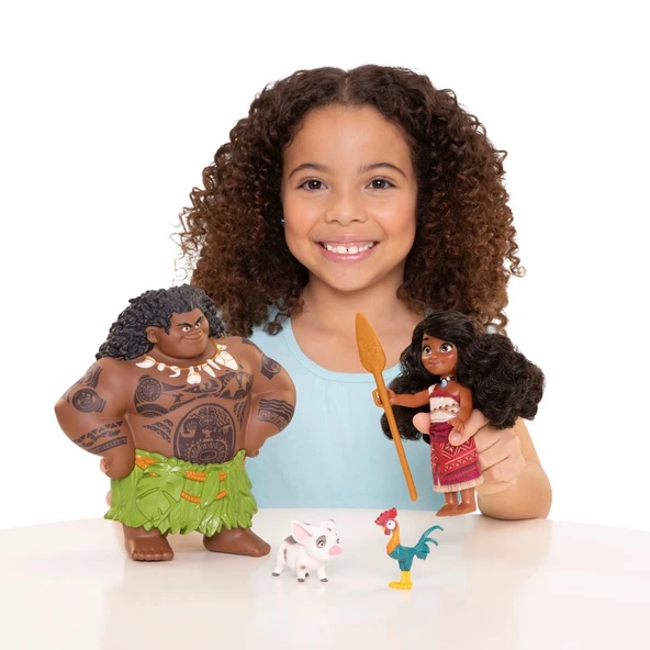 Disney Moana 2 Moana ve Maui Oyun Seti 15 cm ürün görseli 1