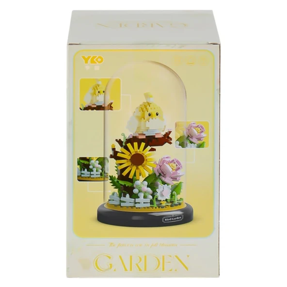P1281 Panlos Fanus Çiçek 958 Parça Blok Seti -Vagon life ürün görseli 1