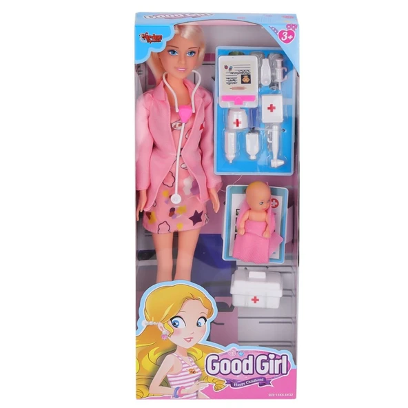 WG-115225A NessiWorld Doktor Bebek 29 cm - Resim 2