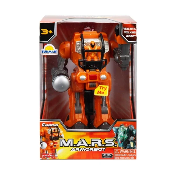 M.A.R.S Sesli ve Işıklı Zırhlı Robot ürün görseli 1