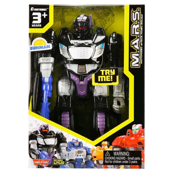 M.A.R.S. Sesli ve Işıklı Yürüyen Robot S00040407 - Resim 5