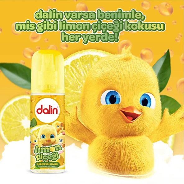 Sprey Bebek Kolonyası Limon Çiçeği 150 ml ürün görseli 1