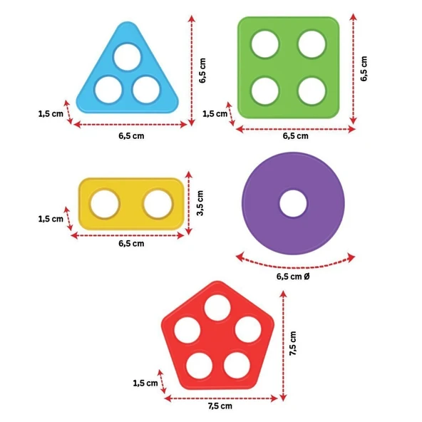 03 660 GEOMETRİK BULTAK OYUNU SERİ 2 ürün görseli 1