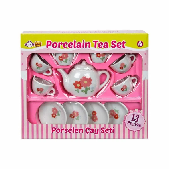 Porselen Çay Takımı 13 Parça ürün görseli 1