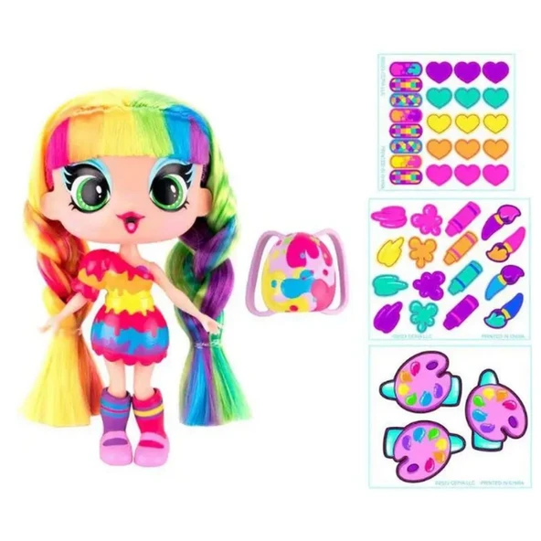 Decora Girlz Büyük Moda Bebek ve Oyun Seti 15 cm ürün görseli 1