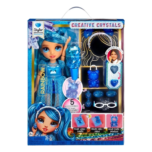 Rainbow High Kristal Serisi Bebekleri - Resim 4