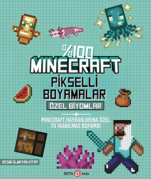 %100 Pikselli Boyamalar Özel Biyomlar ürün görseli 1
