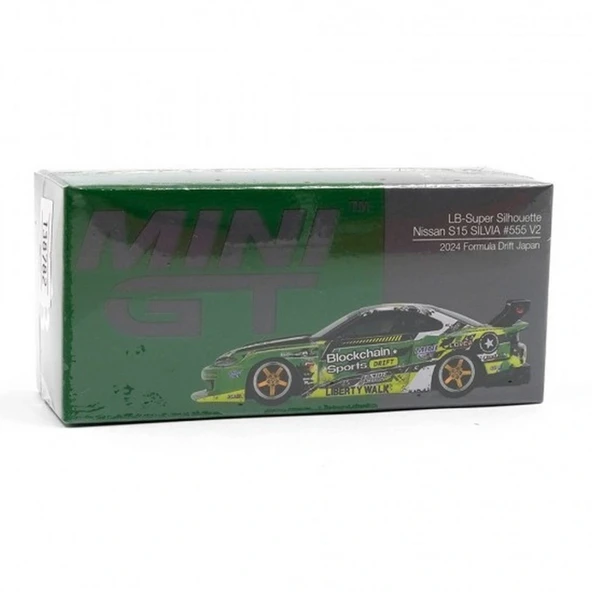 1/64 Nissan LB-Super Silhouette S15 SILVIA V2 2024 Formula Drift Japan ürün görseli 1
