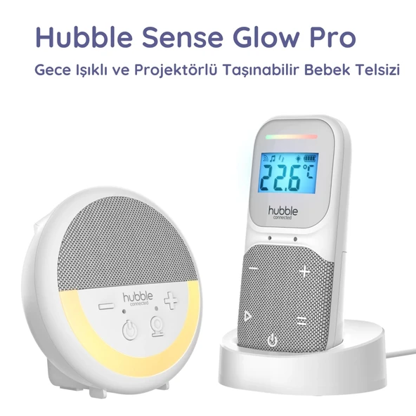 Hubble Sense Glow Pro Dijital Bebek Telsizi HBL04 ürün görseli 1