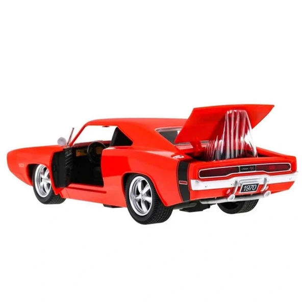 1:16 Sesli ve Işıklı 1970 Dodge Charger R/T Uzaktan Kumandalı Araba ürün görseli 1