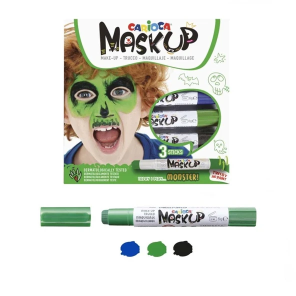 Mask Up Yüz Boyası 3 Renk - Resim 2