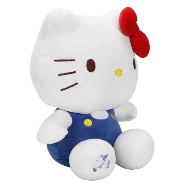 S00006116 PELUŞ S4 MAVİ TULUMLU 35CM ürün görseli 1