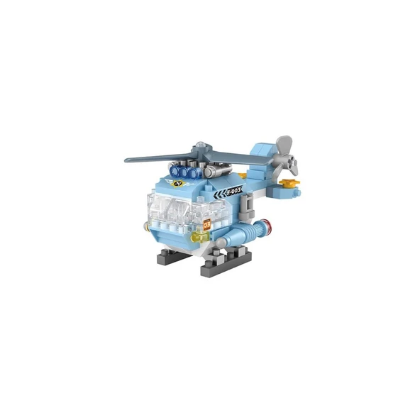 LZ8616 LOZ Helikopter Blok Seti Mini Poşet -Vagon life ürün görseli 1