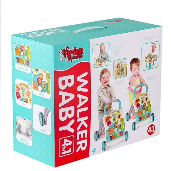 BIB-6017 Pianolu Yürüme Arkadaşı 4IN1 ürün görseli 1