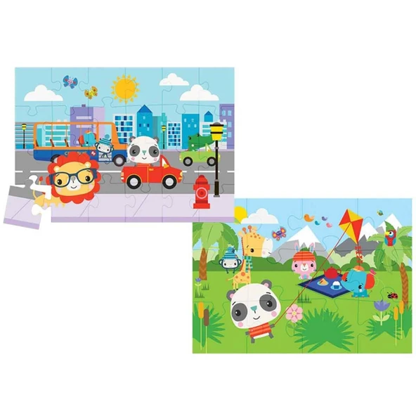 BabyCityFun&Picnic2’si1AradaPuzzle ürün görseli 1
