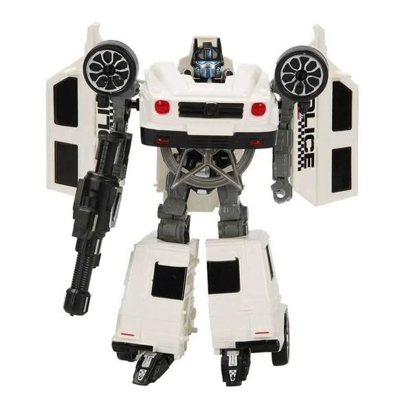 S00005039 ROBOT TRANSFORMER POLİS SET 3R.2A. - Resim 3