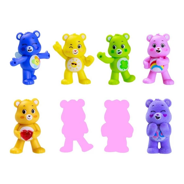 Care Bears Mini Koleksiyon Figürleri 8'li Paket ürün görseli 1