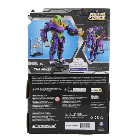 6070887 31111 DC Metal Batman Force Figür Seti - Resim 3