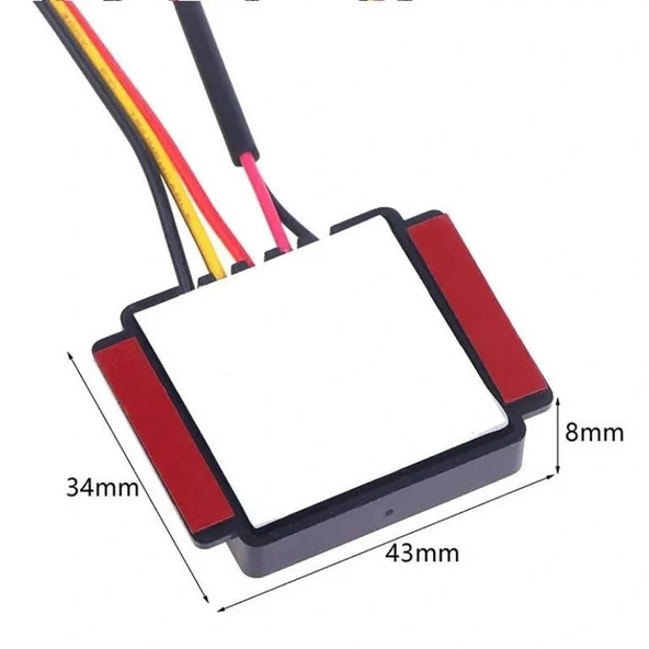 12V 3A Dokunmatik Led Sürücü Dimmer Modül - Resim 5