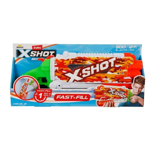 4584 X-Shot Skins Pump Action Fast Fill Su Tabancası 49,5 cm ürün görseli 1