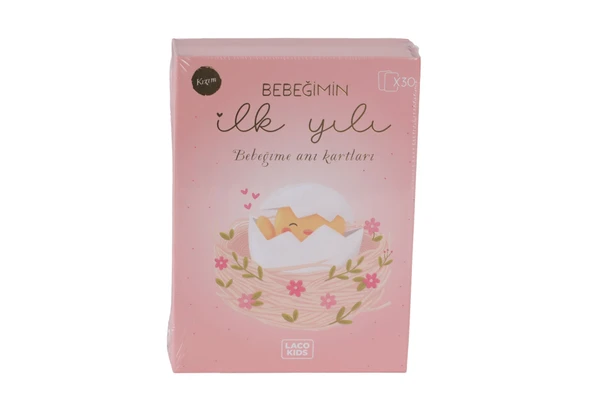 LC0176 DOĞUM KARTLARI KIZ ürün görseli 1