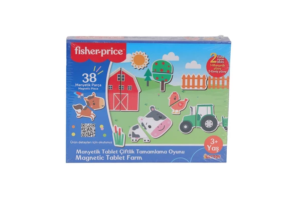 FP3134 FISHER PRICE MANYETİK TABLET ÇİFTLİK TAMAMLAMA ürün görseli 1