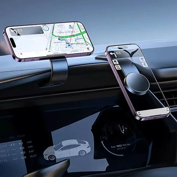 Mıknatıslı telefon tutacağı iphone / SYTE206 - Resim 4