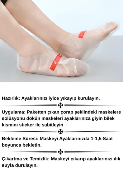 Ayak Peeling Maskesi - Resim 2