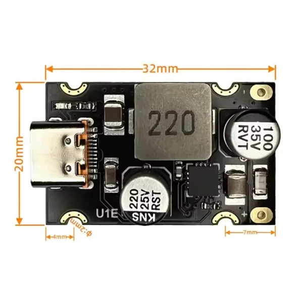 PD65W Type-C Hızlı Şarj Modülü - Resim 4