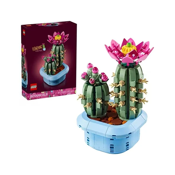 11509 Lego Botanicals Çiçekli Kaktüs 482 parça +9 yaş ürün görseli 1