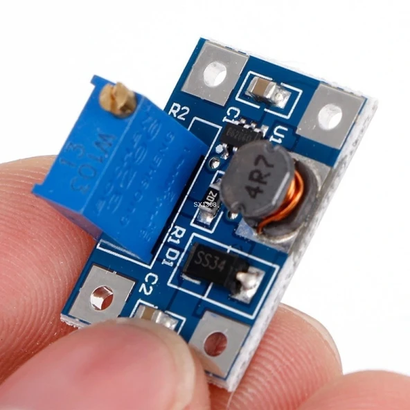 SX1308 2A DC-DC Voltaj Yükseltici Boost Modül ürün görseli 1
