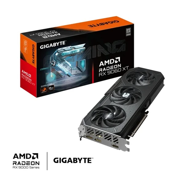 GIGABYTE RADEON GV-R9060XTGAMING-8GD 8GB GDDR6 128Bit ürün görseli 1