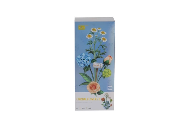 LZ1671 LOZ Eternal Flowers Serisi - ''Yıldızlı Gökyüzü Gibi Parlak'' 680 Parça Yapım Seti ürün görseli 1