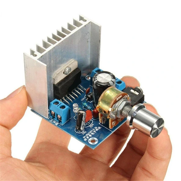 TDA7297 Amfi Devresi Amplifikatör Çift Kanal 2x15W ürün görseli 1