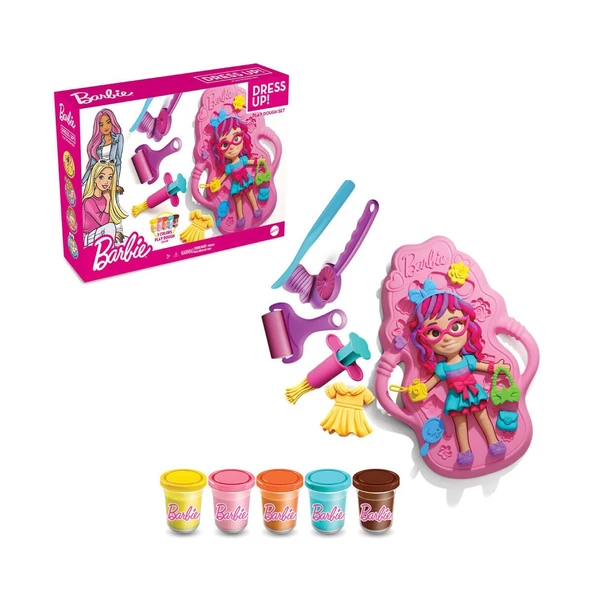 03927 BARBİE BEBEK GİYDİRME HAMUR SET 280 GR ürün görseli 1