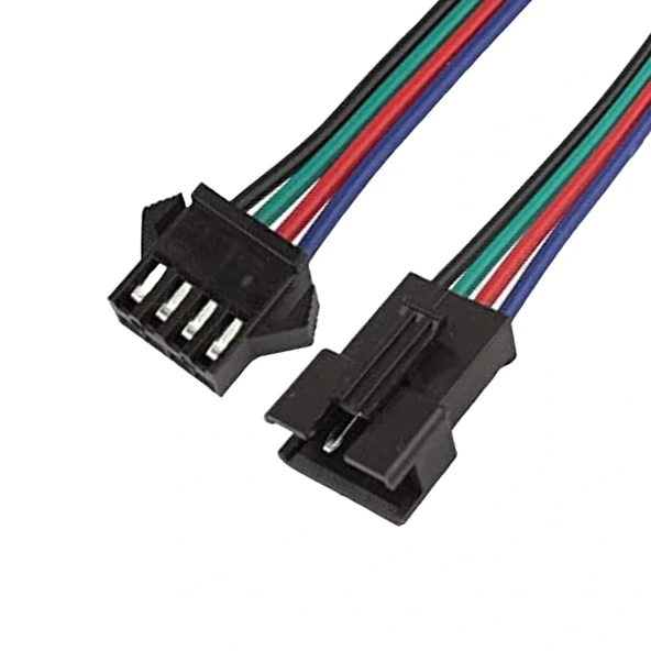 IC-261J-4 JST SM 4P Kablolu Konnektör Takım ürün görseli 1
