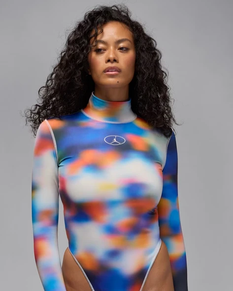 Jordan Flight Mountainside uzun kollu kadın bodysuit ürün görseli 1