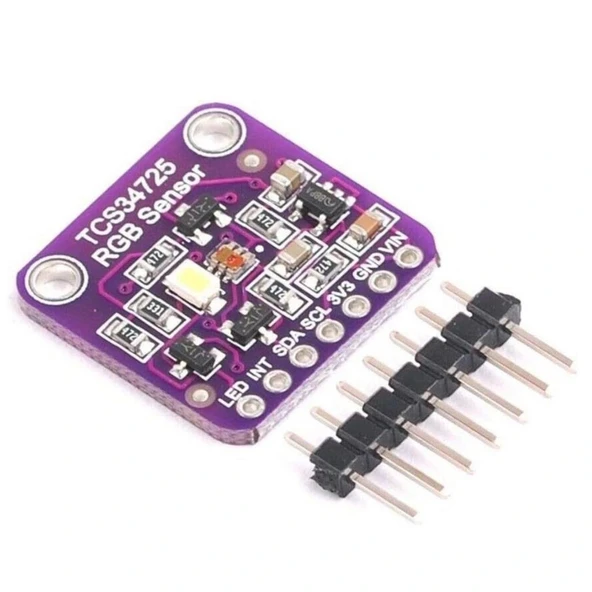 TCS34725 RGB Renk Algılama IR Filtre Sensör Modül - Resim 2