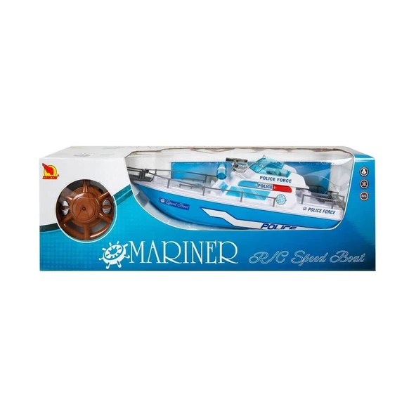 02140 Uzaktan Kumandalı Tekne Polis/İtfaiye  45 cm ürün görseli 1