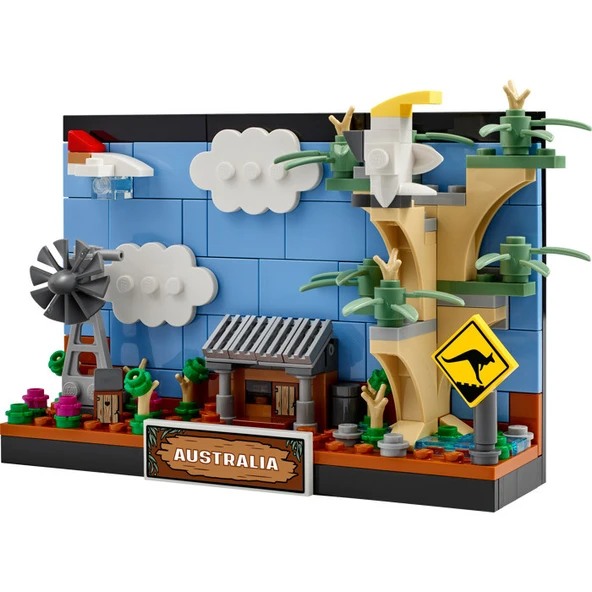 LEGO Australia Postcard Set 40651 - Resim 2