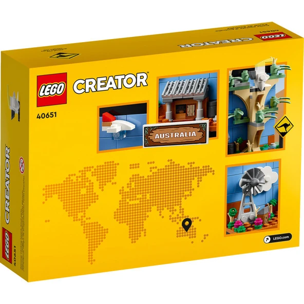 LEGO Australia Postcard Set 40651 - Resim 3