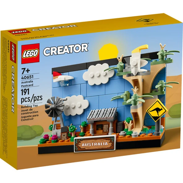 LEGO Australia Postcard Set 40651 ürün görseli 1