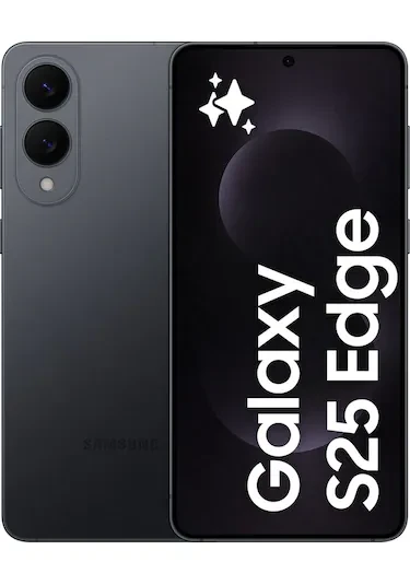 Samsung Galaxy S25 Edge 12/512 Gb (Samsung Türkiye Garantili)Siyah ürün görseli 1