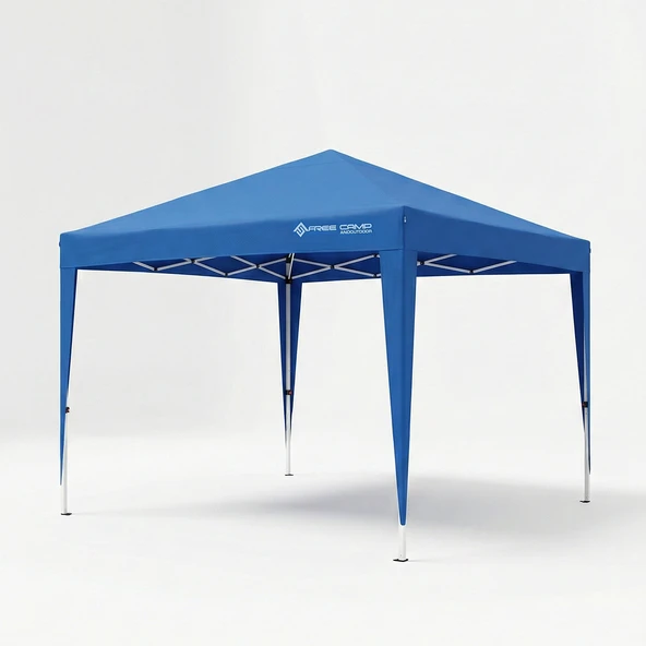 FreeCamp Sevilla AND1024 300x300cm Polyester Otomatik Tente-MAVİ ürün görseli 1