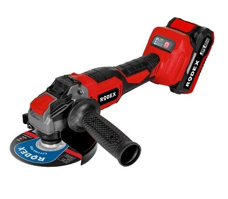 Rodex RDX1022 Akülü Şarjlı Avuç Taşlama 115mm 20v 4.Ah ürün görseli 1