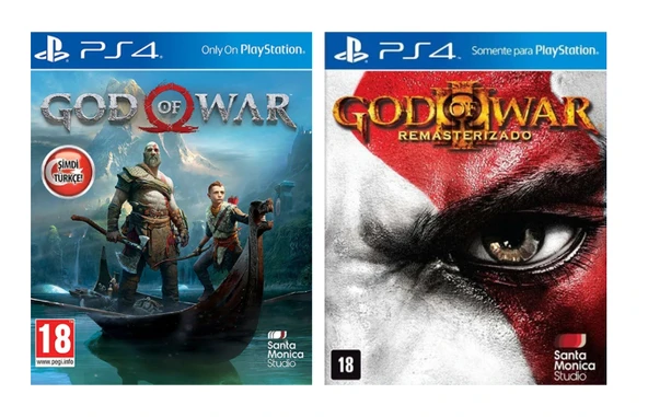 Ps4 God Of War2Li Paket (tehşir) ürün görseli 1