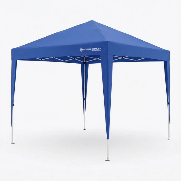 FreeCamp Soria AND1025 240x240cm Pe Otomatik Tente-MAVİ ürün görseli 1